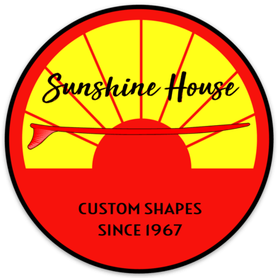 Sunshine House Vintage Custom Shape sticker